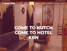 Tablet Screenshot of hotelkbn.com